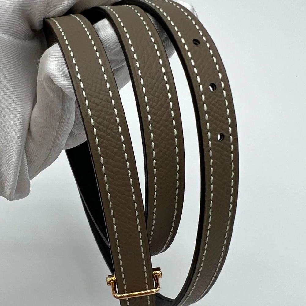 Authentic Hermes Brand New Reversible Gamma 13mm leather belt - Picture 12 of 17